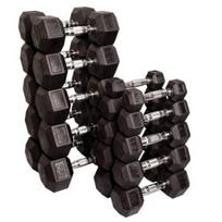 Šešiakampių hantelių rinkinys STRONGMAN (2x1-35kg)
