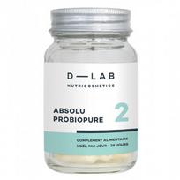D-LAB Nutricosmetics D-Lab Absolu Probiotiques 360 Maisto papildas, gerosios žarnyno bakterijos, 1 Mėnesiui