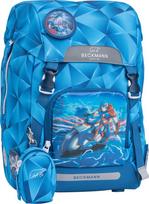 BECKMANN Kuprinė Classic Blue Lightning 110-227a/1-6 klasė