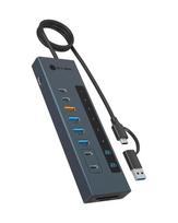 Raidsonic Icy Box USB Hub 11-in-1 USB-C, DOCICYIB_HUB1742CR_C2PD