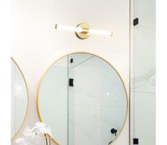 Eglo 901854 – RAMOLA LED vonios veidrodžio šviestuvas, 7,5 W/230 V, 45 cm, IP44, auksinės spalvos