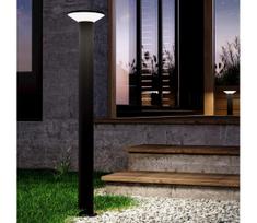 Eglo 901842 - LED lauko šviestuvas RIGOSA LED/10W/230V 100 cm IP44 juoda