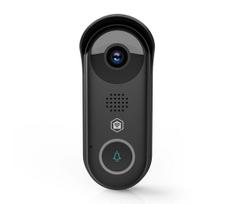 Nedis WIFICDP11BK - Išmanus vaizdo durų skambutis su jutikliu 5V Full HD 1080p IP54 Wi-Fi Tuya