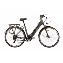 Elektrinis dviratis DENVER EMOTIVE, 28", pilkas