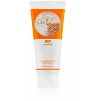 Holika Holika Daily Fresh Rice Cleansing Foam spindesio suteikiančios prausimosi putos veidui - 150 ml.