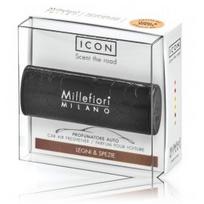 Millefiori Milano Icon Leather Classic Legni & Spezie kvapas automobiliui - 47 g.