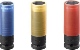 Facom impact socket 17-19-21 mm set NSI.3LPB