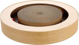 Flamingo - Scratching toy Cira Round Brown with catnip