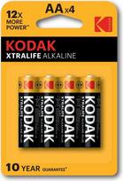 Kodak XTRALIFE alkaline AA battery (4 pack)
