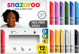 Snazaroo - Make-up colors pins (12 pcs) (791103)