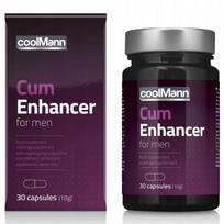 CoolMann Cum Enhancer – maisto papildas vyrams, 30 kapsulių