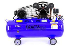 Tepalinis kompresorius 200 l, 2 cilindrai, 400 V KD4063