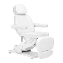 Elektrinė kosmetinė kėdė SILLON CLASSIC 3 varikliai su šildymu balta