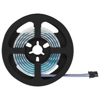 LED juosta 2 pcs Juoda ir permatoma 1200 mm Varis ir plastikas