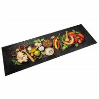 Virtuvės kilimėlis 60x180cm aksomas plaunamas prieskoniai