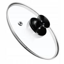 Stiklinis dangtis 18cm Universalus dangtelis