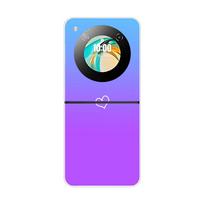ZTE Libero Flip 5G dėklas Fantasy Gradient telefono korpusas ZTE Nubia Flip NX724J kietas PC smūgiams atsparus galinis dangtelis Nubia Flip2 For nubia Flip