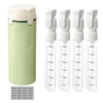 46024 Rinkinys 120ML 4-in-1 Kelioninis buteliukas Neištekantis Daugkartinio naudojimo Losjono Kondicionieriaus Kremas Šampūno Dozatorius 120ML C