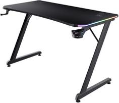 Biurko Trust GXT 709 Luminus RGB Czarne 120 cmx60 cm | 25184 | 8713439251845