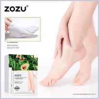 ZOZU taukmedžio sviesto nikotinamido švelni pėdų kaukė Drėkinanti, maitinanti ir atkurianti šviesinanti odos atspalvį minkštinanti odelių pėdų kaukė 3pairs