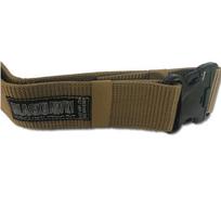 Juodojo vanago taktinis drobės diržas Adjustable chaki
