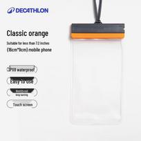 Decathlon vandeniui atsparus dėklas telefonui su lietimui jautriu ekranu