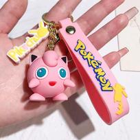 Pokemon Raktų pakabukas Pikachu Anime Mielas Veiksmo figūrėlė Animacinis Mados Charmander Psyduck Lėlė Raktų pakabukas Automobilio Maišelio Papuošalai Vaikų Dovanos