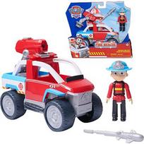 Spin Master Spin Master Paw Patrol Fire Rescue - Ryder's Rescue Vehicle, Toy Vehicle with Drone Launcher and Ryder Figure 6073897