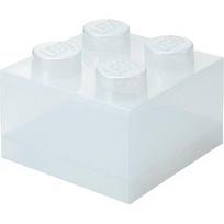 Room Copenhagen LEGO Storage Brick 4 Top Lid Glitter (transparent) 40090803