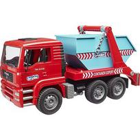 Bruder MAN TGA skip container truck 02741