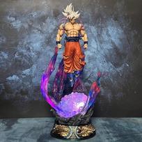 Dragon Ball Anime Figūrėlė 25cm Goku Ultra Instinct Super Saiyan Figūrėlė Statulėlė Pvc Statulėlės Modelis Ornamentas Kolekcija Žaislas Dovana