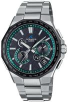 Casio Oceanus Pagamintas Klasikinis Saulės Energija Veikiantis Safyro Sidabrinis Laikrodis, Japonija, Linija, Bluetooth, Radijo Valdomas Laikrodis, Kristalas, OCW-T6000A-1AJF, Vyriškas,