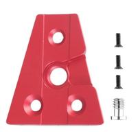 Accessories for V-Mount Battery Plate V-Lock Battery Connection Plate for Camera Video Power Adapter Battery Accessories raudona