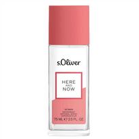 s.Oliver Natūralus purškiamas dezodorantas Here and Now Woman 75ml