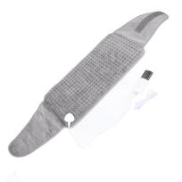 Electric Heating Pad Multifunctional Heated Waist Belt Electric Heating Blanket for Back Abdomen US Plug gray