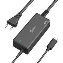 J5create 65W PD USB-C POWER ADAPTER - EU   JUP1265-EN