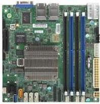 SUPERMICRO A2SDi-4C-HLN4F - Motherboard - Mini-ITX - Intel Atom C3558 - USB 3.0 - 4 x Gigabit LAN - Onboard-Grafik