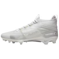 Nike Alpha Menace 4 Elite Balti/Metalinio Sidabro Vyriški Futbolo Batai Juodi FD7036-101 42.5 white