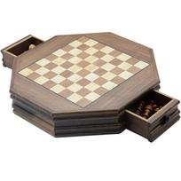 Brangdy Wooden Octagonal Chess Set