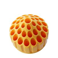 Rotary Polishing Grinding Wheel Head Storage Box 35 Holes For Needle Dental Tool OrganizerRotary tool Drill Bit Bur Holder Jewelry Storage Accessories