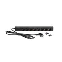 Elektros šakotuvas Adam Hall RACK PDU 8S