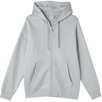 Puma Classic Fz Hoodie Comfortable Long Sleeve Zip-Up Jacket Sweatshirt Unisex Hoodies Light-Gray 631151-09 XXL