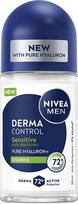 Rutulinis antiperspirantas NIVEA MEN Derma Control Sensitive 72 val. apsauga 50 ml