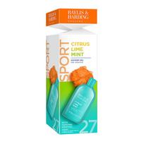 Dovanų rinkinys Baylis & Harding Citrus, Lime & Mint 2 vnt. gaivus kvapas vyrams