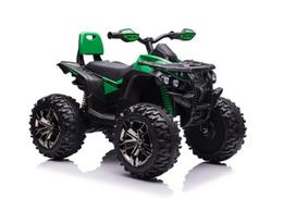 Elektrinis keturratis vaikams Quad QLS-3288, žalias