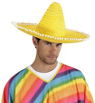 "GELTONAS SOMBRERO SU BOMBONAIS" 50 cm