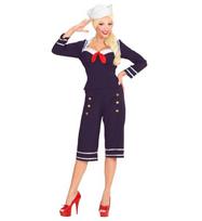 „50-ųjų PIN UP JŪRINININKO MERGINA“ (marškinėliai, kelnės, kepurė)