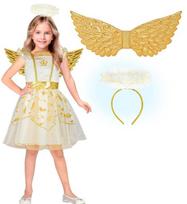 „ANGELAS“ (suknelė, sparnai, aureolė)