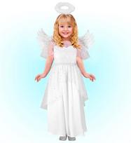 „ANGELAS“ (suknelė, sparnai, aureolė)