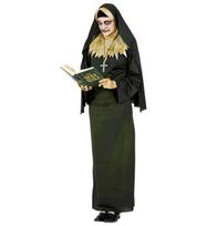 „DEMON NUN“ (tunika, gobtuvas su apykakle, šydo pirštinės, karoliai)